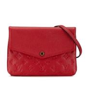 Pre-owned Canvas louis-vuitton-bags Louis Vuitton Vintage , Red , Dame...