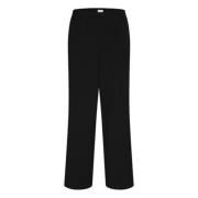 Wijde Pijp Hemelse Broek Saint Tropez , Black , Dames