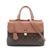 Pre-owned Canvas handbags Louis Vuitton Vintage , Pink , Dames