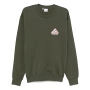 Logo Patch Sweatshirt Pyrenex , Green , Heren