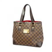 Pre-owned Fabric shoulder-bags Louis Vuitton Vintage , Brown , Dames