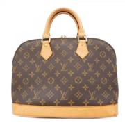 Pre-owned Fabric louis-vuitton-bags Louis Vuitton Vintage , Brown , Da...