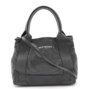 Pre-owned Leather balenciaga-bags Balenciaga Vintage , Gray , Dames