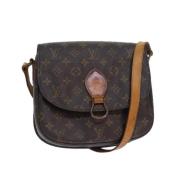 Pre-owned Canvas louis-vuitton-bags Louis Vuitton Vintage , Brown , Da...