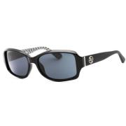 Zwarte Resin Zonnebril voor Vrouwen Guess , Black , Dames