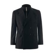 Blazer met overlappende rits John Richmond , Black , Heren