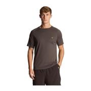 Core Raglan T-shirt Lyle & Scott , Gray , Heren