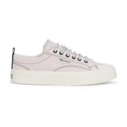 Suède Gestreepte Schoenen Superga , White , Heren