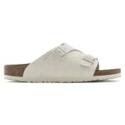 Suède Zurich Sandalen voor Heren Birkenstock , White , Heren