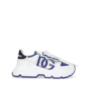 Daymaster Calf Nylon Blanco Azul Dolce & Gabbana , White , Dames