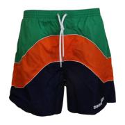 Kleurrijke zwemshorts met logodetails Dolce & Gabbana , Multicolor , D...