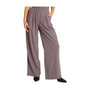 Rechte broek strepen strass Alma EN Pena , Gray , Dames