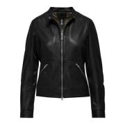 Leather Jackets BomBoogie , Black , Dames