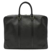 Pre-owned Leather louis-vuitton-bags Louis Vuitton Vintage , Black , H...