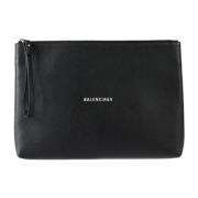 Pre-owned Leather balenciaga-bags Balenciaga Vintage , Black , Dames