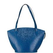 Pre-owned Leather louis-vuitton-bags Louis Vuitton Vintage , Blue , Da...