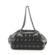 Pre-owned Leather crossbody-bags Chanel Vintage , Black , Dames