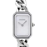 Pre-owned Stainless Steel watches Chanel Vintage , Gray , Dames