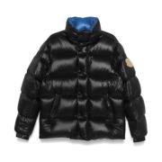 Blauwe Dervox Donsjas Moncler , Blue , Heren