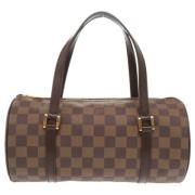 Pre-owned Canvas louis-vuitton-bags Louis Vuitton Vintage , Brown , Da...