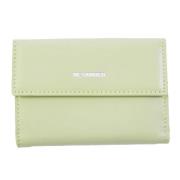 Pre-owned Leather wallets Jil Sander Pre-owned , Green , Dames