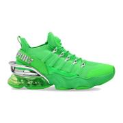 Groene Fluo Tiger Attack Gen. X Sneaker Plein Sport , Green , Heren