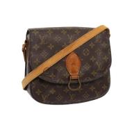 Pre-owned Canvas louis-vuitton-bags Louis Vuitton Vintage , Brown , Da...