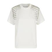 Koud Geverfd T-shirt DES Phemmes , White , Dames