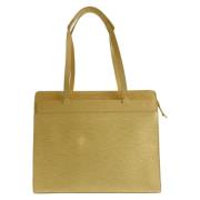 Pre-owned Leather louis-vuitton-bags Louis Vuitton Vintage , Yellow , ...