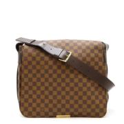 Pre-owned Canvas shoulder-bags Louis Vuitton Vintage , Brown , Dames