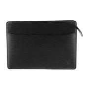 Pre-owned Leather louis-vuitton-bags Louis Vuitton Vintage , Black , D...