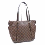 Pre-owned Canvas shoulder-bags Louis Vuitton Vintage , Brown , Dames