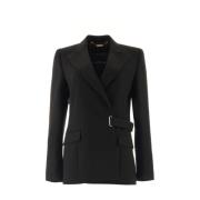 Blazer met gesp John Richmond , Black , Dames