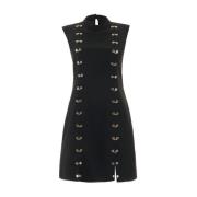 Mouwloze jurk met split John Richmond , Black , Dames