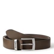 Leren Riem Levi's , Brown , Heren