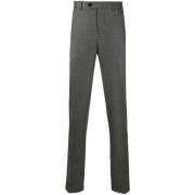 Wollen Flanellen Broek Brunello Cucinelli , Gray , Heren