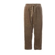 Katoenen Corduroy Elastische Taillebroek Carhartt Wip , Brown , Heren