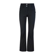 Zwarte Regular Fit Warme Broek Colmar , Black , Dames