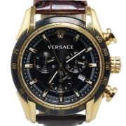 Pre-owned Metal watches Versace Pre-owned , Black , Heren