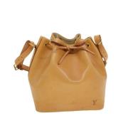 Pre-owned Leather louis-vuitton-bags Louis Vuitton Vintage , Beige , D...