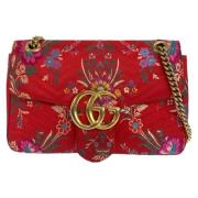 Pre-owned Canvas shoulder-bags Gucci Vintage , Red , Dames