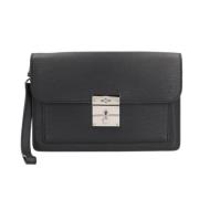 Pre-owned Leather louis-vuitton-bags Louis Vuitton Vintage , Black , D...