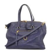 Pre-owned Fabric louis-vuitton-bags Louis Vuitton Vintage , Purple , D...