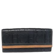 Pre-owned Leather clutches Carolina Herrera Pre-owned , Blue , Dames