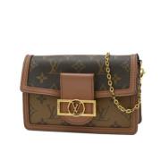 Pre-owned Fabric shoulder-bags Louis Vuitton Vintage , Brown , Dames