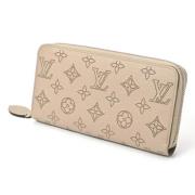 Pre-owned Leather wallets Louis Vuitton Vintage , Beige , Dames