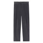 Ribfluwelen Golfbroek DGR Donkergrijs Drole de Monsieur , Gray , Heren