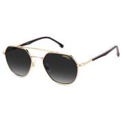 Gold Striped Black Sunglasses Carrera , Yellow , Unisex