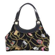 Pre-owned Satin gucci-bags Gucci Vintage , Black , Dames