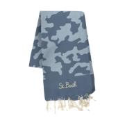 Katoenen Strandhanddoek Camouflage Diverse Kleuren MC2 Saint Barth , B...